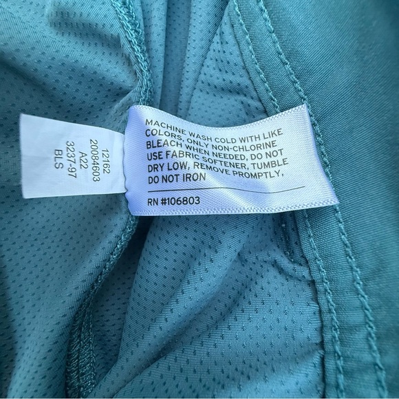 Duluth Trading Co. Teal Casual Skort. Front and back Pockets size 16W - Picture 12 of 12